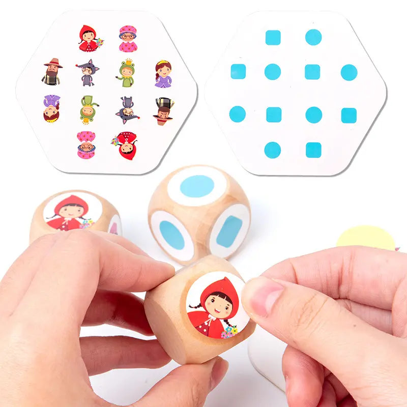 Juego cognitivo montessori educativo