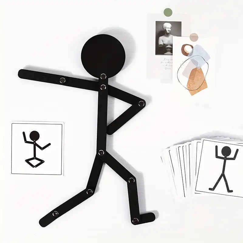 Juego De Armar Wooden Man Montessori Rom