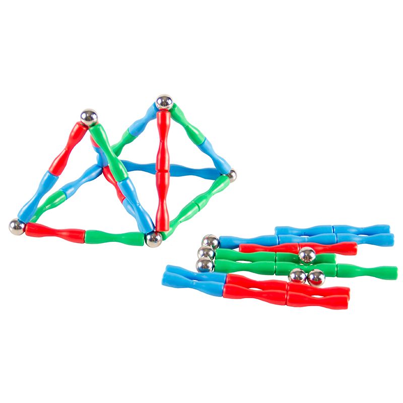 Juguete didactico armable magnético 88pc