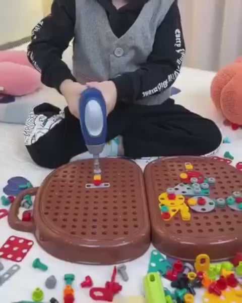 Juguete Creativo De Construcción Infantil Montessori