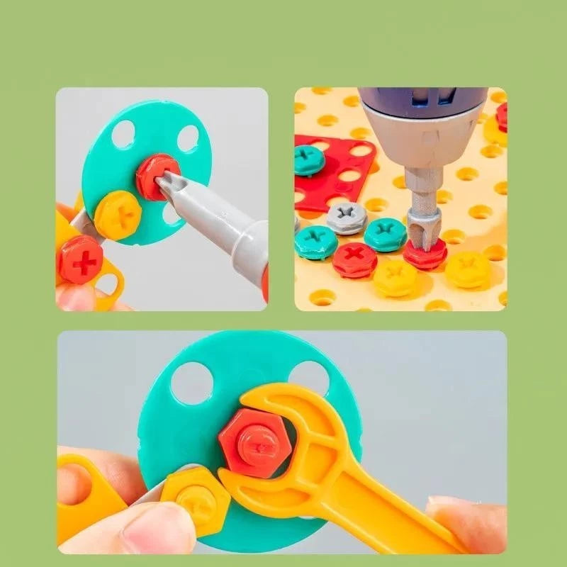 Juguete Creativo De Construcción Infantil Montessori