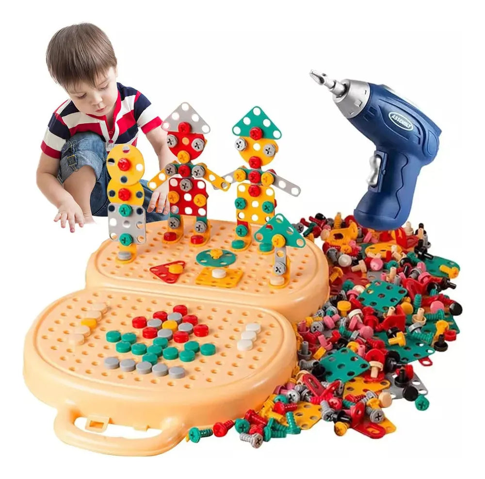 Juguete Creativo De Construcción Infantil Montessori